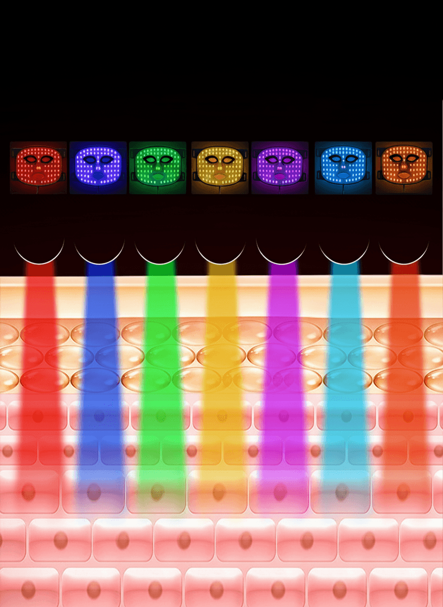7 color light modes