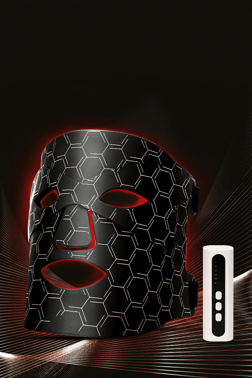 Radiveil Pro LED Face Mask with controller